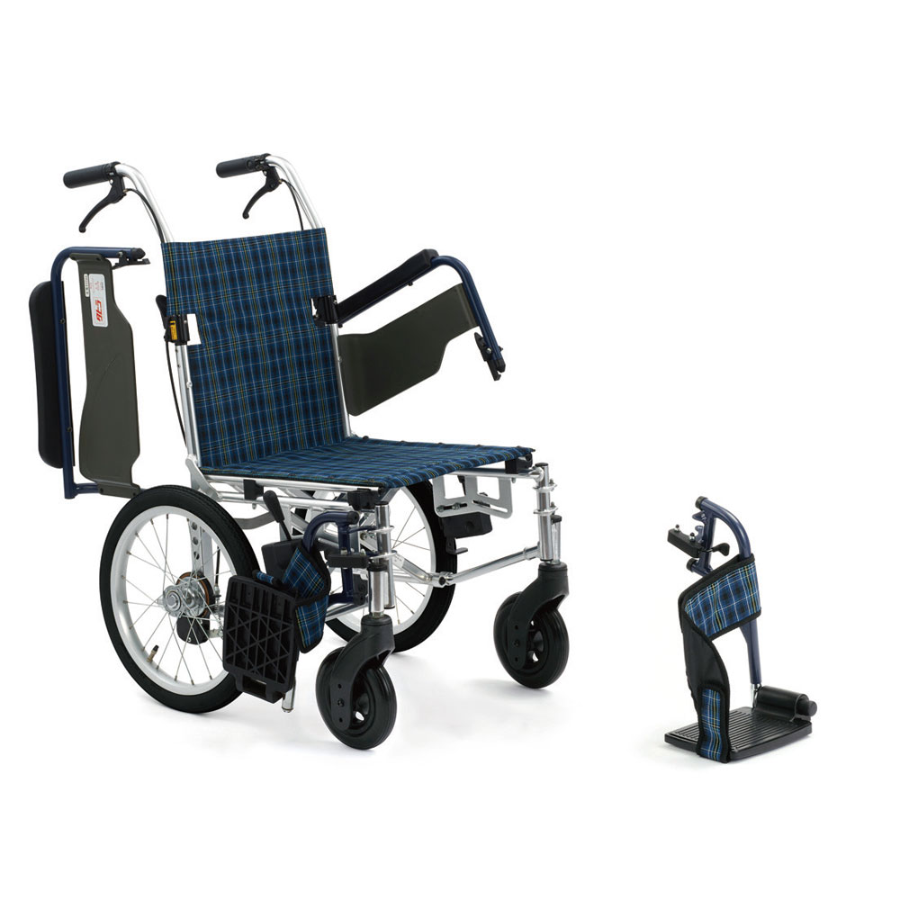 介助用車椅子 ウィングアップ WCD1N｜アルミ製車椅子-介助用