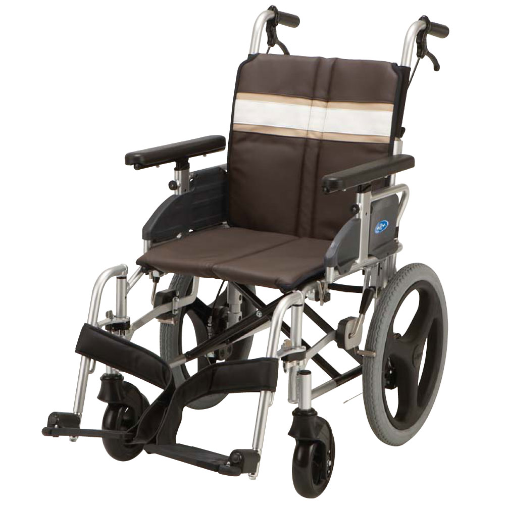 非課税】モジューラー式車いすNA-3DX 介助用車椅子｜アルミ製車椅子 