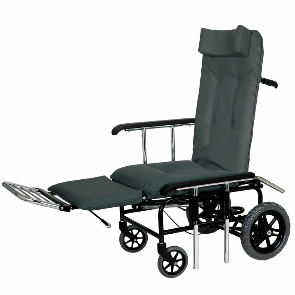 【非課税】背・足独立型フルリクライニング車椅子カームL NO.288 