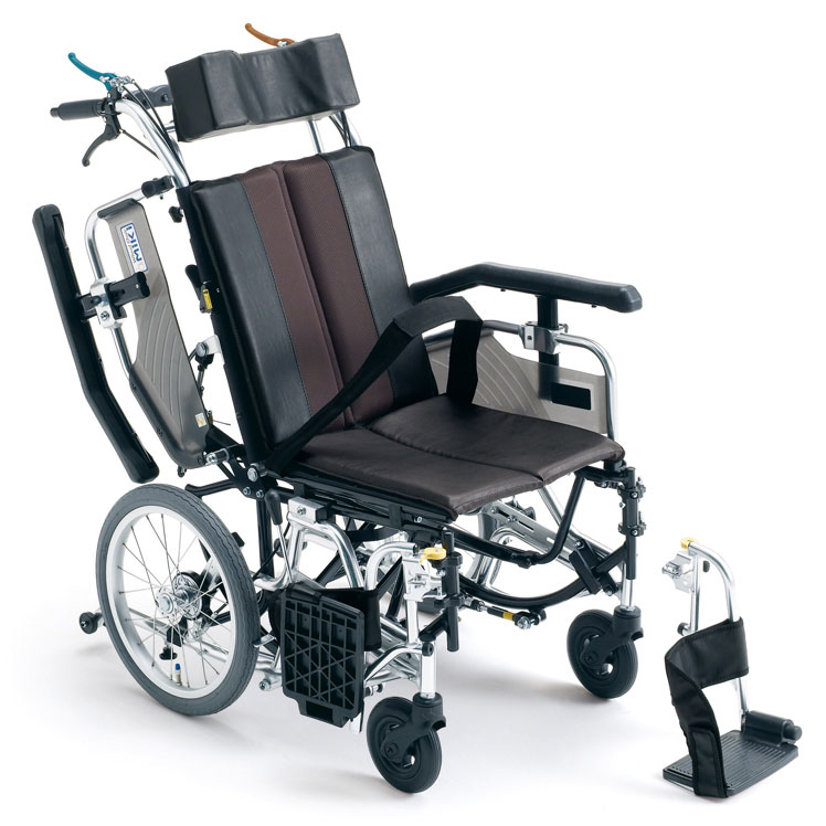 非課税】ティルト&リクライニング車椅子 介助用 TRC-1｜リクライニング 