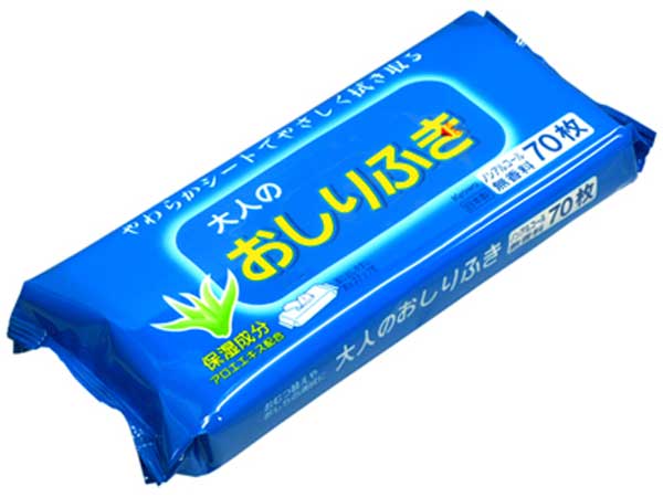 大人用おしりふき 70枚入り40袋｜清拭｜介護用品の通販・販売店【品揃え日本最大級】- 快適空間スクリオ