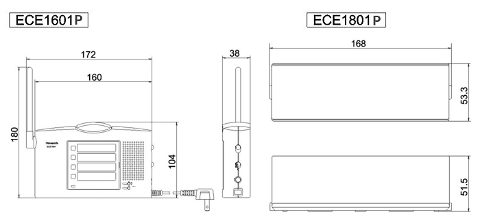 感謝価格】 LiveLifeStoreパナソニック 小電力型ワイヤレスコール 熱線センサー発信器セット ECE158 